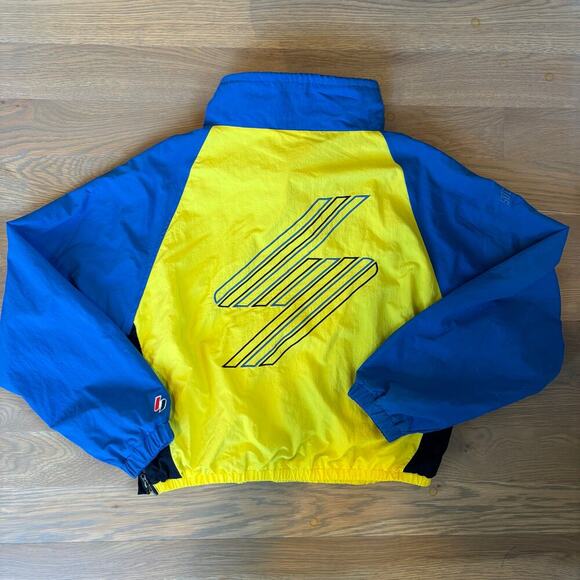 Superdry Quarter Zip Nylon Pullover Jacket - Picture 3 of 9